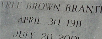 Myrle Brown Brantley Myrle Brown Brantley