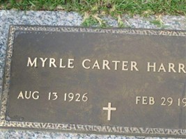 Myrle Carter Harris Myrle Carter Harris