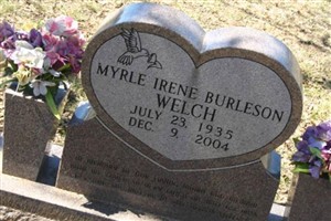 Myrle Irene Burleson Welch Myrle Irene Burleson Welch