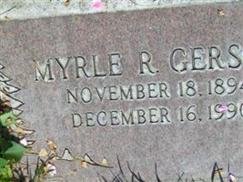 Myrle R Gerson