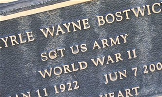 Myrle Wayne Bostwick