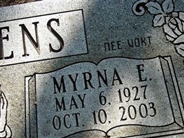 Myrna E. Vokt Stevens Myrna E. Vokt Stevens