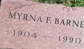 Myrna Evelyn Fraser Barnes