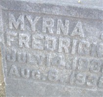 Myrna J. Fredricks Myrna J. Fredricks