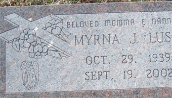 Myrna Jo Allford Lusk