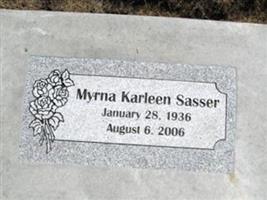 Myrna Karleen Sasser