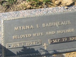 Myrna L. Babineaux Myrna L. Babineaux