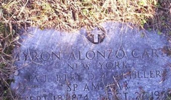 Myron Alonzo Carter Myron Alonzo Carter