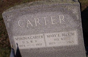 Myron Alonzo Carter Myron Alonzo Carter