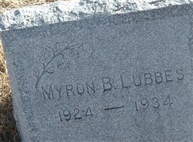 Myron B Lubbes Myron B Lubbes