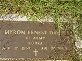 Myron Ernest Davis Myron Ernest Davis