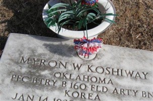 Myron Wayne Koshiway Myron Wayne Koshiway