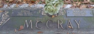 Myrtice McCray