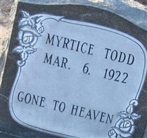 Myrtice Todd Myrtice Todd