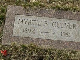 Myrtie B Culver