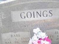 Myrtie "Babe" Goings Myrtie "Babe" Goings