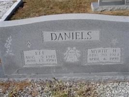 Myrtie H Daniels