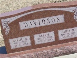 Myrtie May Hulett Davidson Myrtie May Hulett Davidson