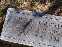 Myrtie Vaughan Adams