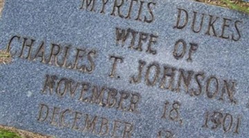 Myrtis Dukes Johnson