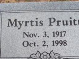Myrtis Pruitt