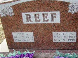 Myrtle A. Reef Myrtle A. Reef