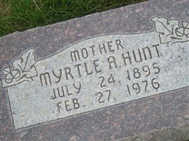 Myrtle Agnes Adams Hunt Myrtle Agnes Adams Hunt