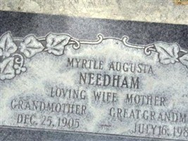 Myrtle Augusta Needham