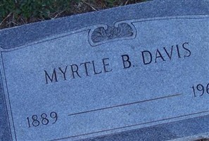 Myrtle B. Davis Myrtle B. Davis