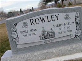 Myrtle Bigelow Rowley Myrtle Bigelow Rowley