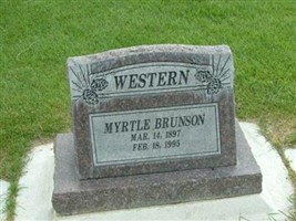 Myrtle Brunson Western Myrtle Brunson Western