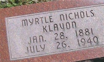 Myrtle Clair Nichols Klavon (2080325.jpg) Myrtle Clair Nichols Klavon (2080325.jpg)