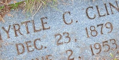 Myrtle Crouch Cline Myrtle Crouch Cline