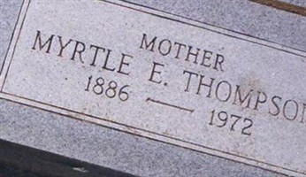 Myrtle E Thompson