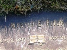 Myrtle Elizabeth Ball Fitch Myrtle Elizabeth Ball Fitch