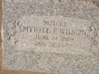 Myrtle F. Wilson Myrtle F. Wilson