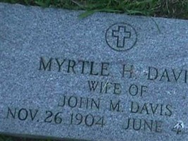 Myrtle H. Davis Myrtle H. Davis