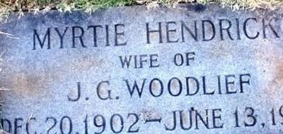 Myrtle Hendrick Woodlief