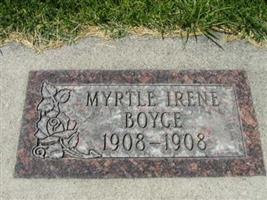 Myrtle Irene Boyce