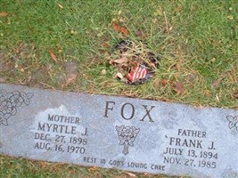 Myrtle J. Kidd Fox Myrtle J. Kidd Fox