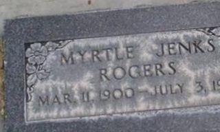 Myrtle Jenks Rogers