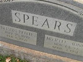 Myrtle Jones Spears