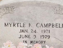 Myrtle K Campbell Myrtle K Campbell