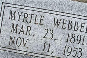 Myrtle Kelley Webber