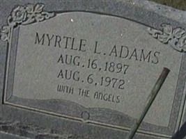 Myrtle L Adams Myrtle L Adams