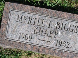 Myrtle L Biggs Knapp