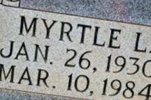 Myrtle L. Carr