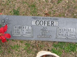 Myrtle Lee Cates Cofer Myrtle Lee Cates Cofer