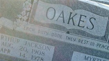 Myrtle Lee Wicker Oakes Myrtle Lee Wicker Oakes