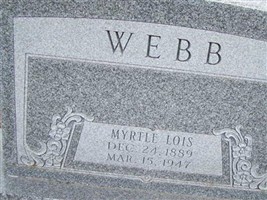 Myrtle Lois Webb Myrtle Lois Webb